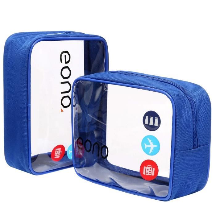 Trousse de toilette Avion Homme //// Travel Kit //// Trousse de voyage Avion //// Id/éal valise cabine //// Conforme normes a/éroportuaires