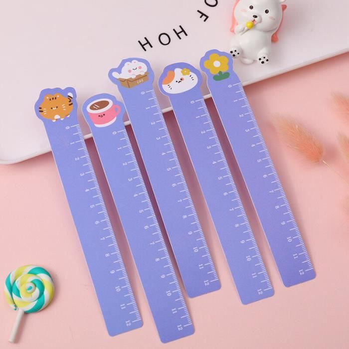 Règle Marque-page De 20 Cm à Fixer Dans Les Spirales De Reliure Metalliques Ou Dans Les Spirales Plastiques