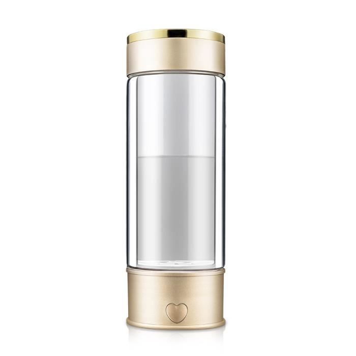 Bouteille D'eau Hydrogène GotHydroWater 420 Ml - Grise, Charge USB Neuve
