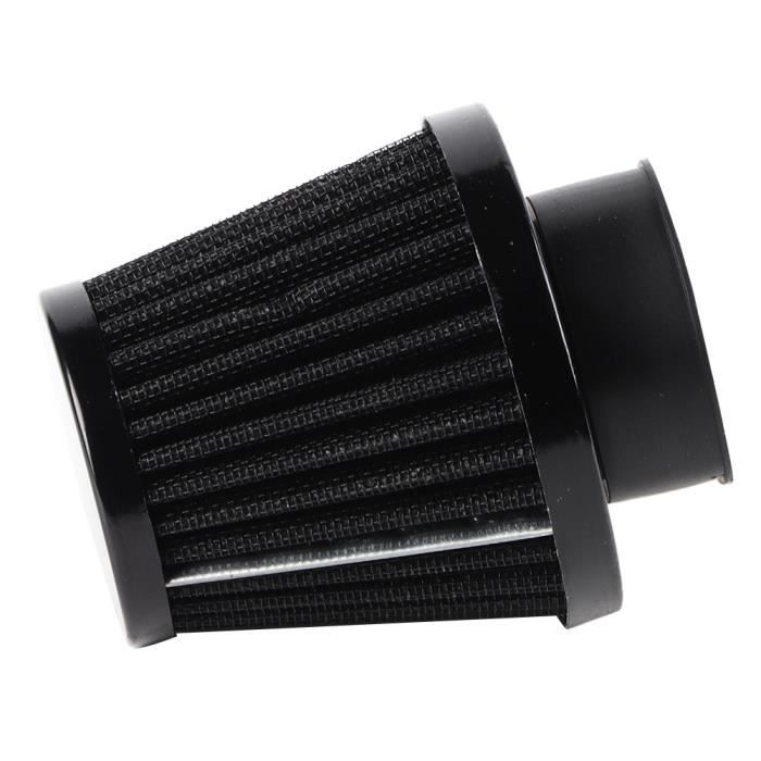 Couleur : Black Filtre À Air D'admission Kit D'admission D'admission de Filtre À Air Delaman for Motoneige VTT Quad Dirt Pit Bike 38 Mm 