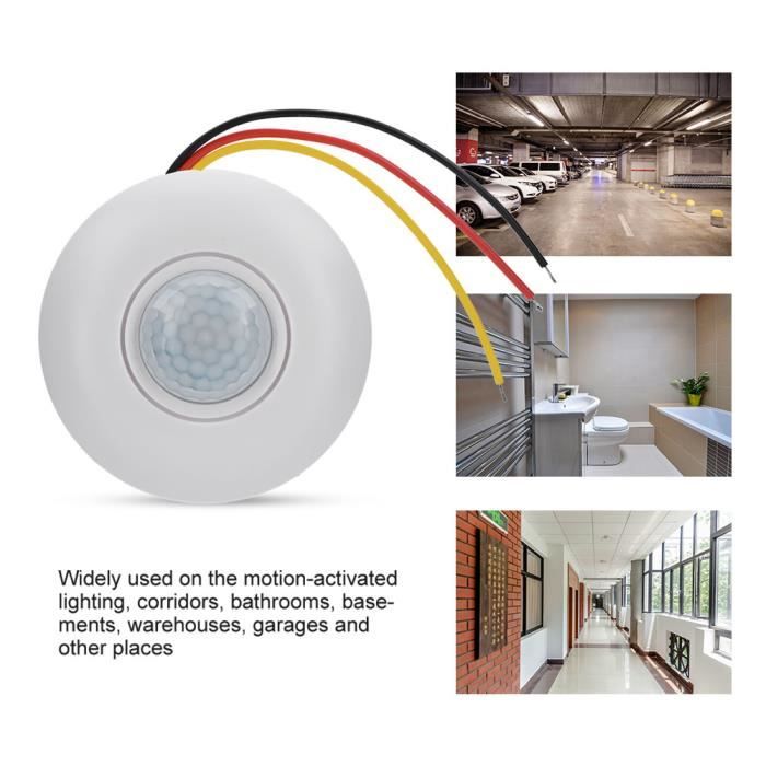 Bande LED Avec Capteur PIR – Détection De Mouvement 1-10 M, 12-24V DC