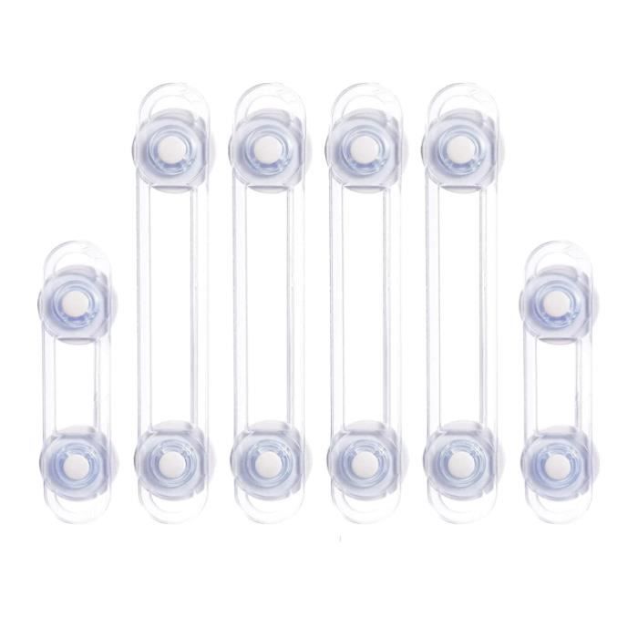 6 Bloc Placard Bebe Securite Enfant Bloque Porte Placard Fenetre Protection Securite Domestique Cdiscount Puericulture Eveil Bebe