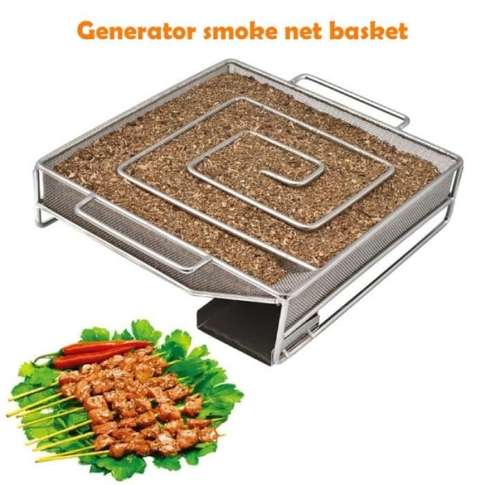 Fumoir À Chaud Et À Froid Pour Cuisson De Viande Et De Saumongénérateur De Fumée Pour Barbecue