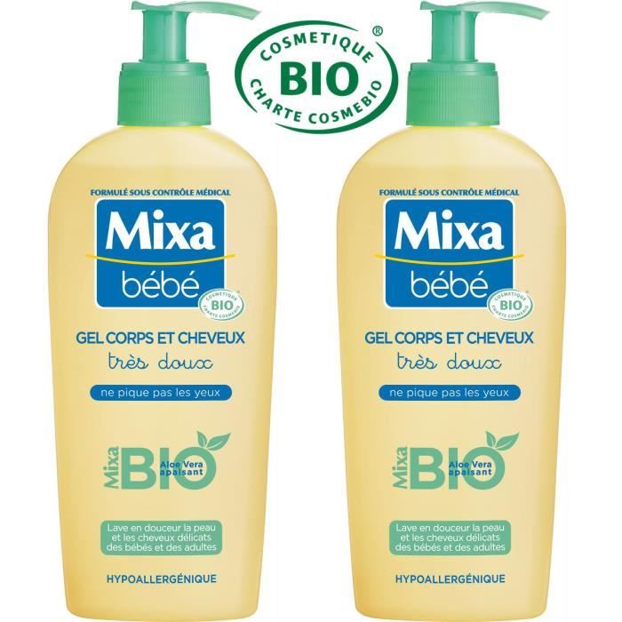 Pack Mixa Bebe Gel Corps Et Cheveux Bio Lot De 2x 250ml Cdiscount Puericulture Eveil Bebe Pack Mixa Bebe Gel Corps Et Cheveux Bio Lot De 2x 250ml Cdiscount Puericulture Eveil Bebe