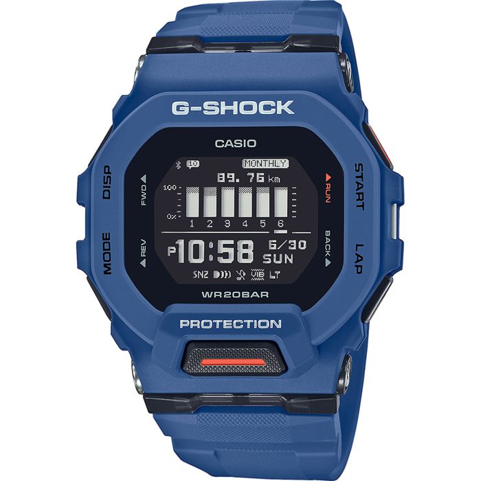 Montre G-SHOCK - CASIO - Resitante aux chocs - Multifonctions - Bleu