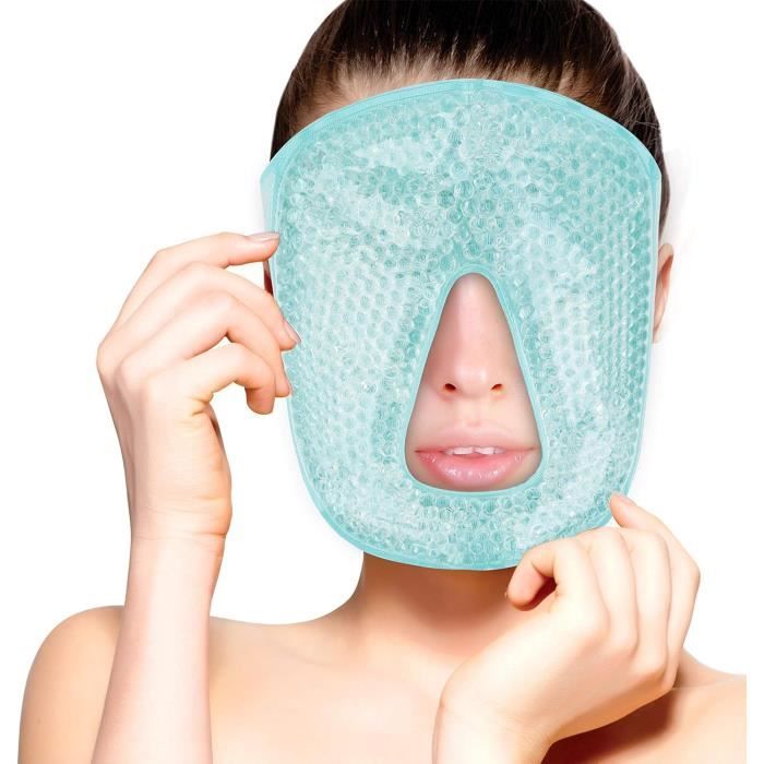 Masque Réutilisable En Gel Skin Gym – Chaud Ou Froid, Hydratant, à La Glycérine – Neuf, Pour Soin Du Visage
