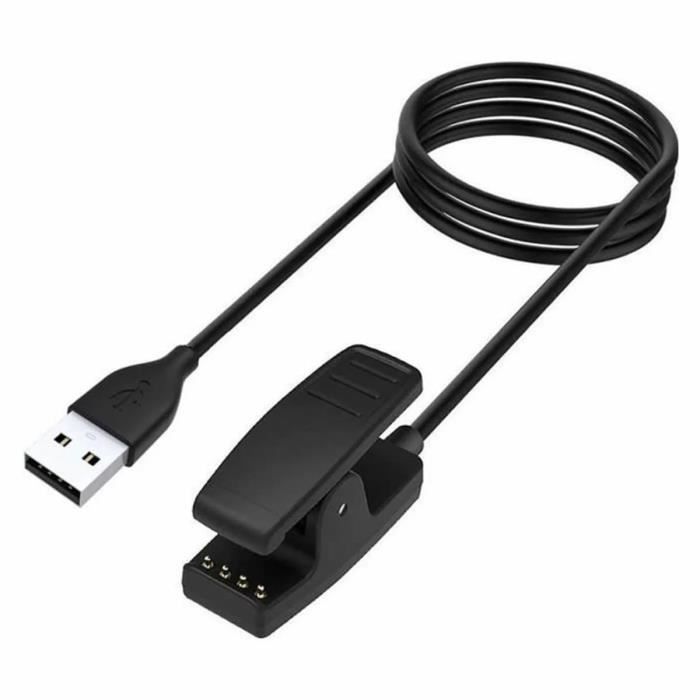 Câble Chargeur USB Double Port Pour Garmin Vivomove Sport/Style - 1 M, Robuste, Neuf