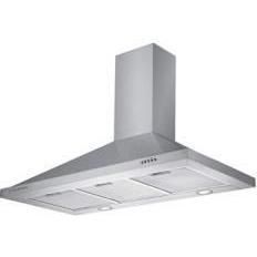 Hotte murale CIARRA CDHT90X - 90 CM - 650m3/h - INOX - A++