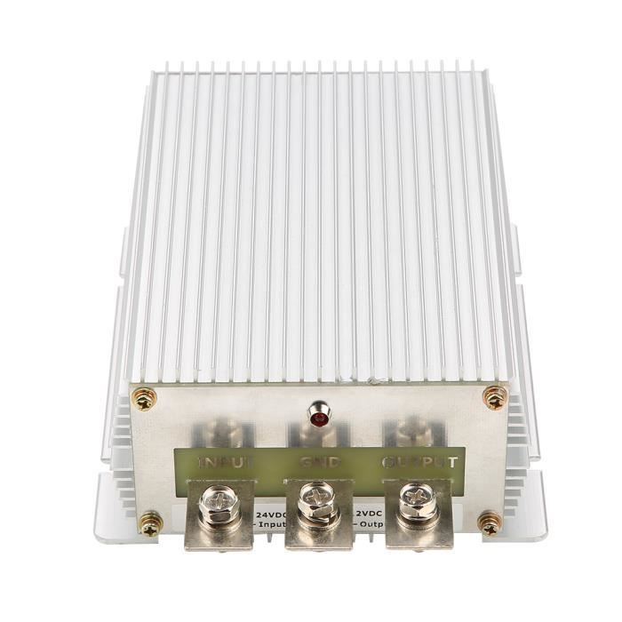 Ashata Transformateur Abaisseur 240W DC 24V à 12V Convertisseur De
