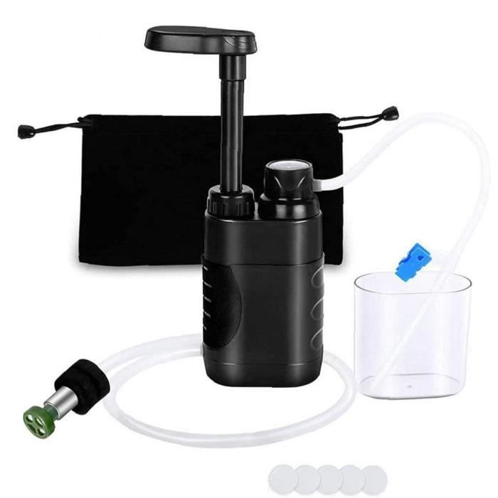 Meilleurs prix pour Filtre à eau de paille Mini système de purification d'urgence Équipement de survie extérieur Portable