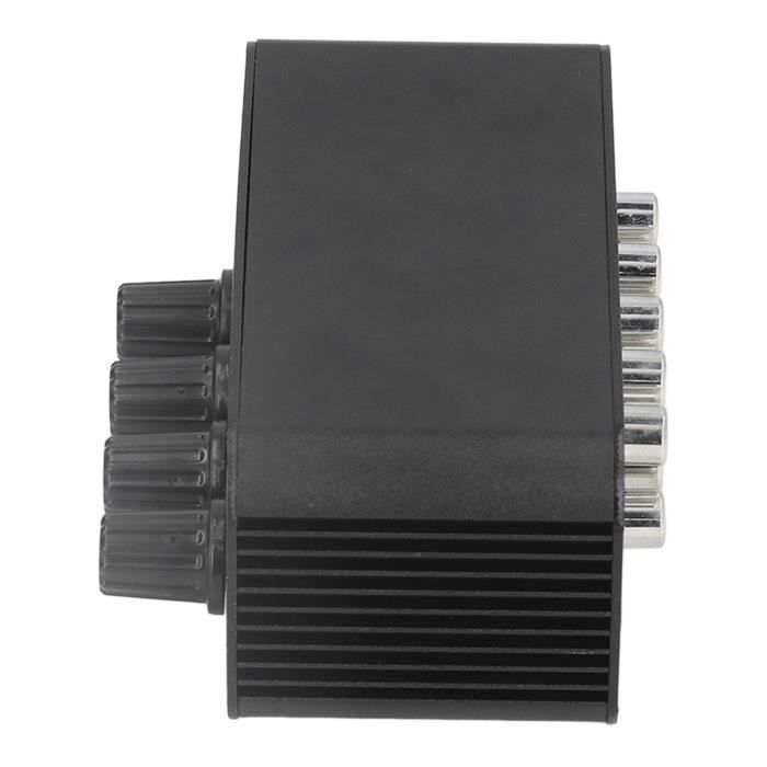 PROZOR Mélangeur audio professionnel 4 canaux avec interrupteur mono/stéréo, contrôle du volume indépendant, faible bruit, type-C, métal pour microphone guitare basse DJ musique studio en direct PROZOR Mélangeur audio professionnel 4 canaux avec interrupteur mono/stéréo, contrôle du volume indépendant, faible bruit, type-C, métal pour microphone guitare basse DJ musique studio en direct