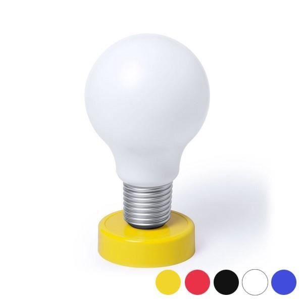 Lampe LED à piles en forme d'ampoule Deco lumiere Couleur Rouge