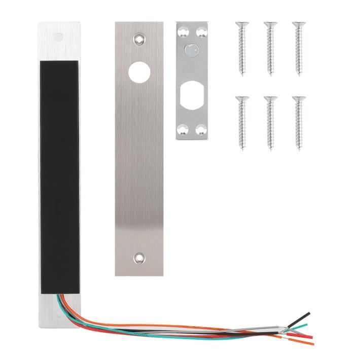 Serrure de porte invisible modèle Kamo, finition argent Arregui 1832D232 - Rehabilitaweb