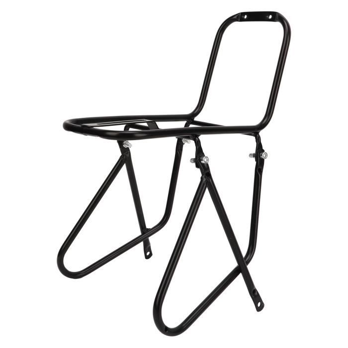 Porte-bagages avant pour vélo, roue de porte-bagages avant de bicyclette, support de bagages de vélo, cadre de frein de bicyclette stable, étagère à bagages pour VTT, vélos de route