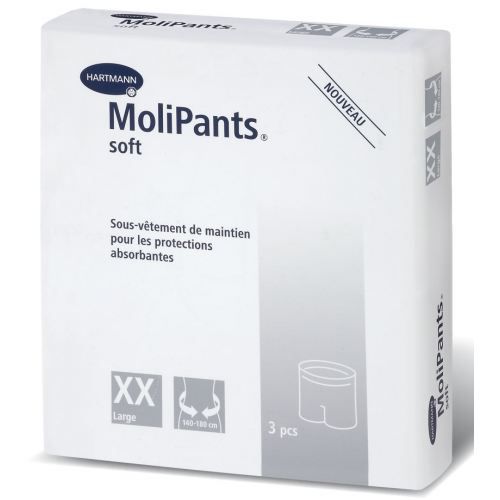 Slips filets HARTMANN Molipants Soft XXL Boite de Adulte