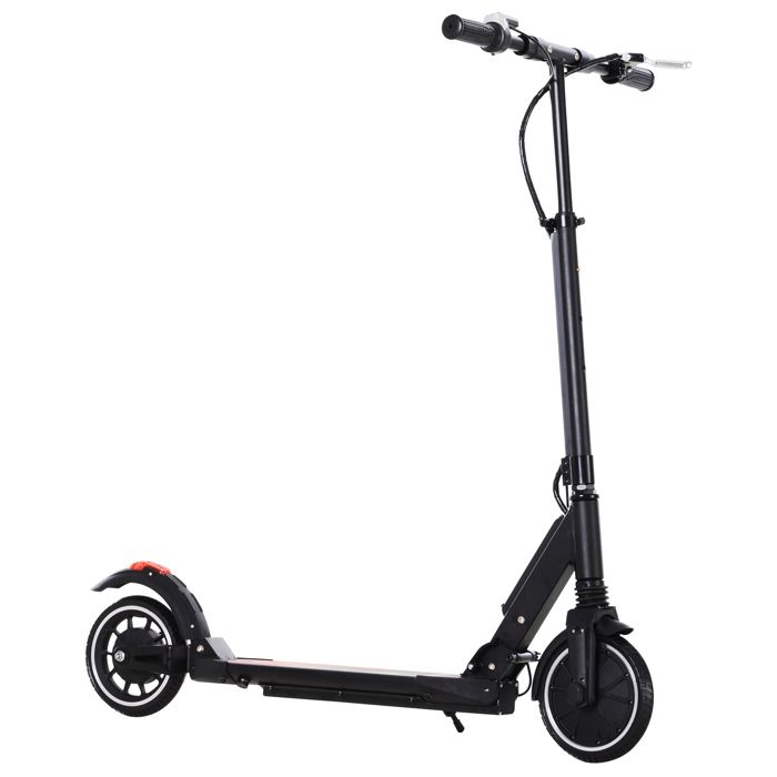 HOMCOM Trottinette Électrique Pliable Vitesse Réglable 10/15/25 Km/h Indicateur 