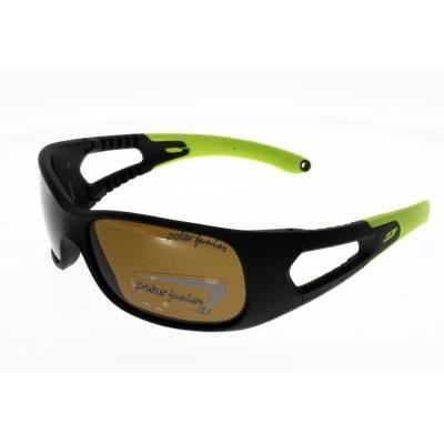 JULBO Lunettes de soleil -  - Trainer L - Noir/Vert - Protection 3 - Enfant 6-10 ans 