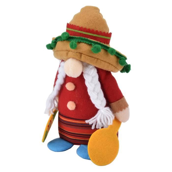 TSLBW 2 Pièces Poupée D'halloween GNOME D'halloween Vieil