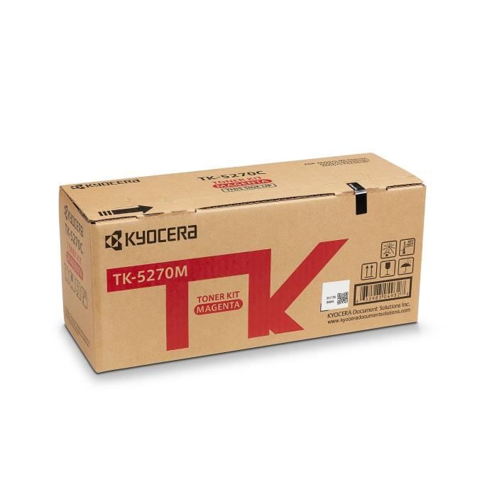 Cartouche toner KYOCERA TK-5270M – Magenta – Laser – 6000 Pages