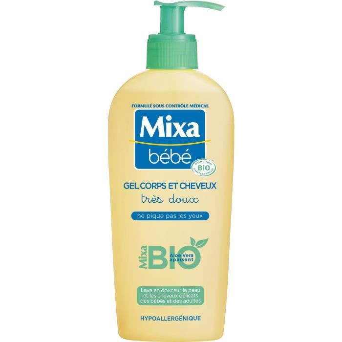 Gel Corps et Cheveux Très Doux MIXA Bio - 250 ml