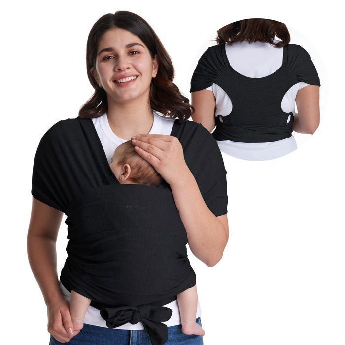 Momcozy Écharpe de Portage pour Bébé pour Nouveau-nés jusqu’à 15kg 36 à 15 kg