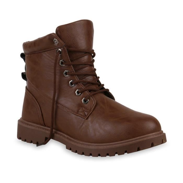 bottine marron clair homme