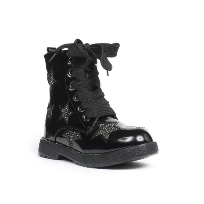 bottine avec strass