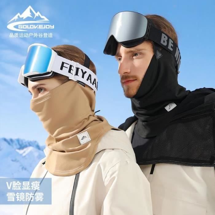VOILE - VOILETTE Masque de ski d'hiver pour hommes et femmes cyclisme  extérieur résistant au vent Or - Cdiscount Prêt-à-Porter