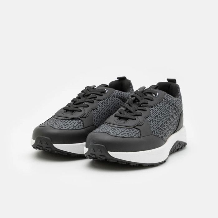 BASKETS HUGO KANE RUNN MONO2 NOIRES BASKETS HUGO KANE RUNN MONO2 NOIRES