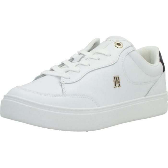 Tommy Hilfiger Sport > Zapatillas Mujer Modèle Chaussure Tommy Hilfiger Modèle Fw0fw08579 - Coleur Blanc