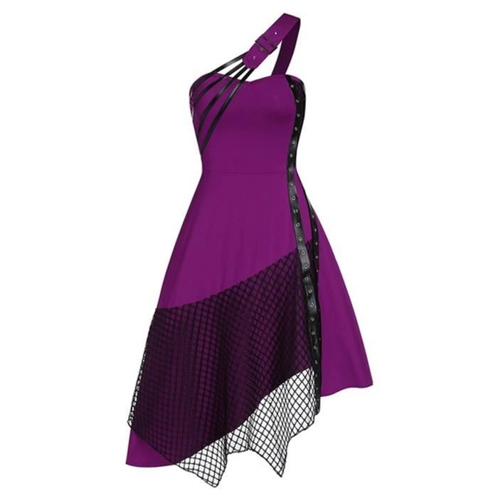 Robe Irrégulière Sans Manches
