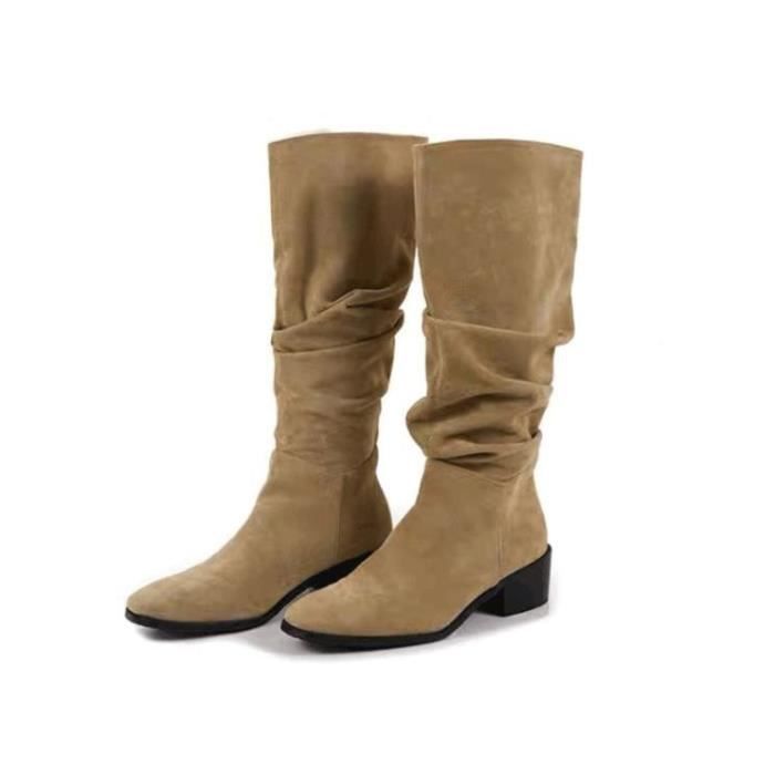 Botte femme UGG CLASSIC CHILLAPEAK - Daim-Nubuck - Marron - Haute