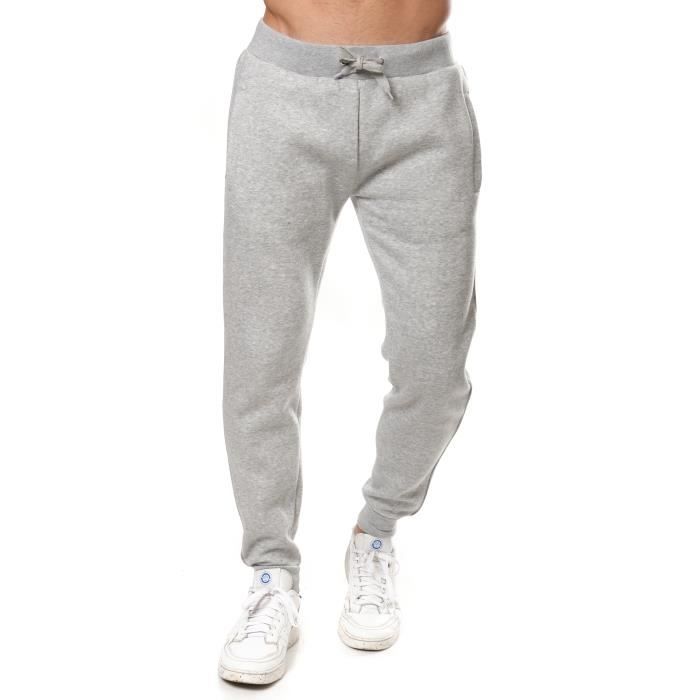 Jogging Homme Gris XXL Fitness Running Manches longues