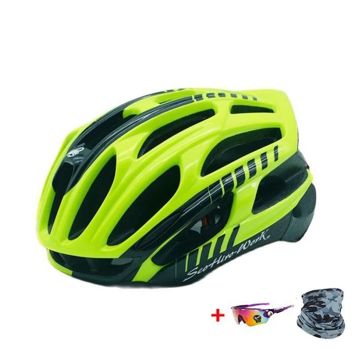 casque de vélo EPS intégralement moulé respirant c... – Grandado