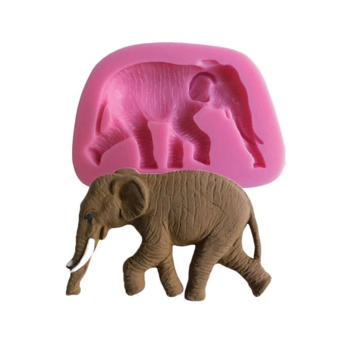 Moule Silicone 3d Elephant Pour Pate A Sucre Cake Design Decoration Gateau Cdiscount Maison