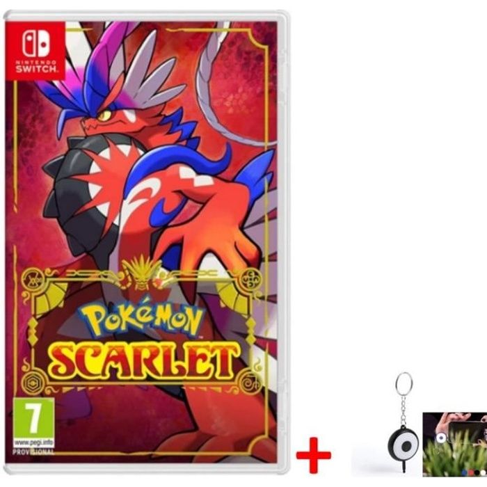 Jeux Vidéo Pokémon Ecarlate Switch d'occasion
