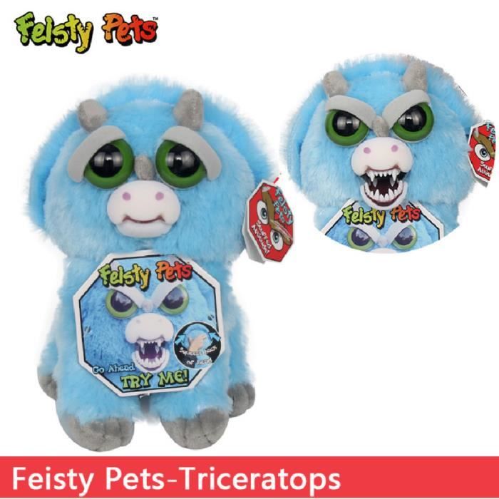 feisty pets triceratops