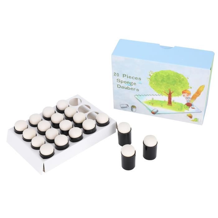 Kit Peinture Doigt Enfants BLOT - 8 Couleurs Lavables Non Toxiques + 12 Outils - Loisir Créatif Maternelle