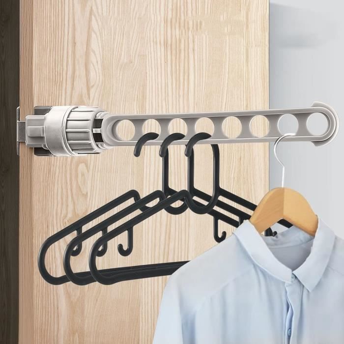 Support De Cintre/organisateur De Cintres – 66 X 118,1 X 46,4 Cm – Support De Rangement Pour Cintres – Peut Contenir Jusqu'à 80 Cintres/rail – Support De Cintre/empileur De Cintres Avec Roulettes