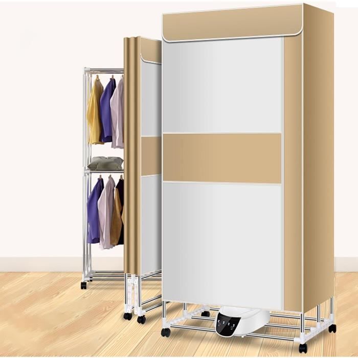 Etendoir à Linge électrique Chauffant 220W Séchoir à Linge Compacte Etendoir à Linge électrique Chauffant 220W Séchoir à Linge Compacte
