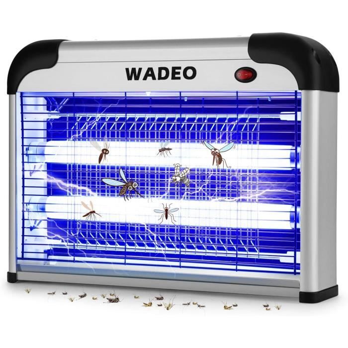 Lampe Anti Moustique Electrique, WADEO Intérieur et Extérieur Tue