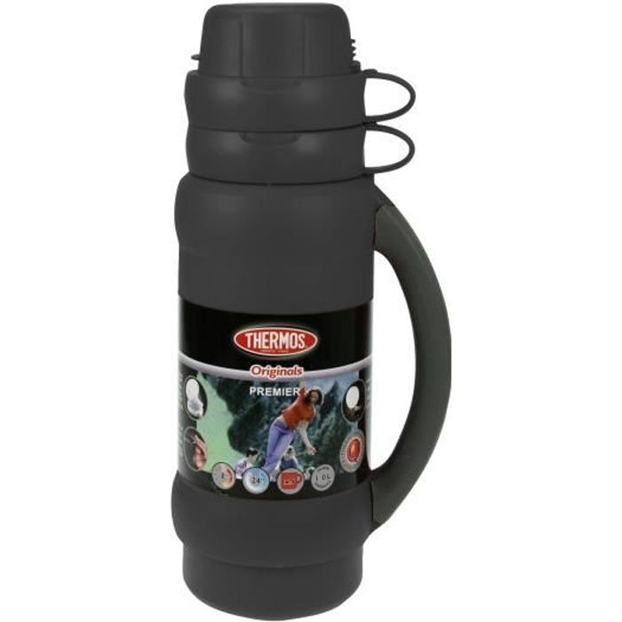 THERMOS Premier bouteille isotherme 1L Noir Cdiscount Sport