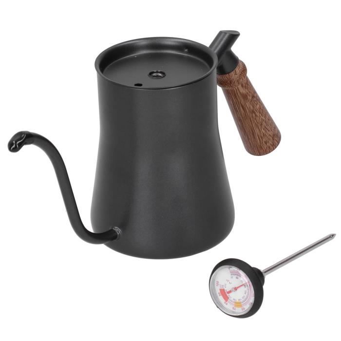 Bouilloire à Café et à Thé 1,2 L Cafetière Théière en Acier inoxydable