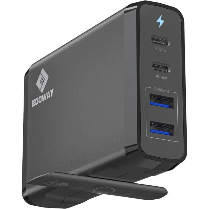 ASOMETECH 8 Port De Bureau USB Chargeur Station Avec LED Affichage QC3.0 PD3.0 Rapide USB De Charge Pour iPhone 14 13 Pro Xiaomi  202192403