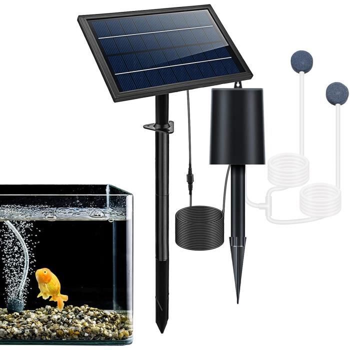 Pompe à Air Solaire, Oxygénateur Solaire Pour Étang, 3 Modes De