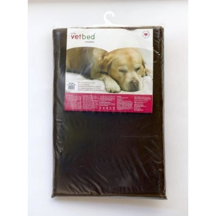 PETLIFE VETBED ORIGINAL TAPIS POUR CHIEN/CHAT MARRON 66 X 50,8 CM