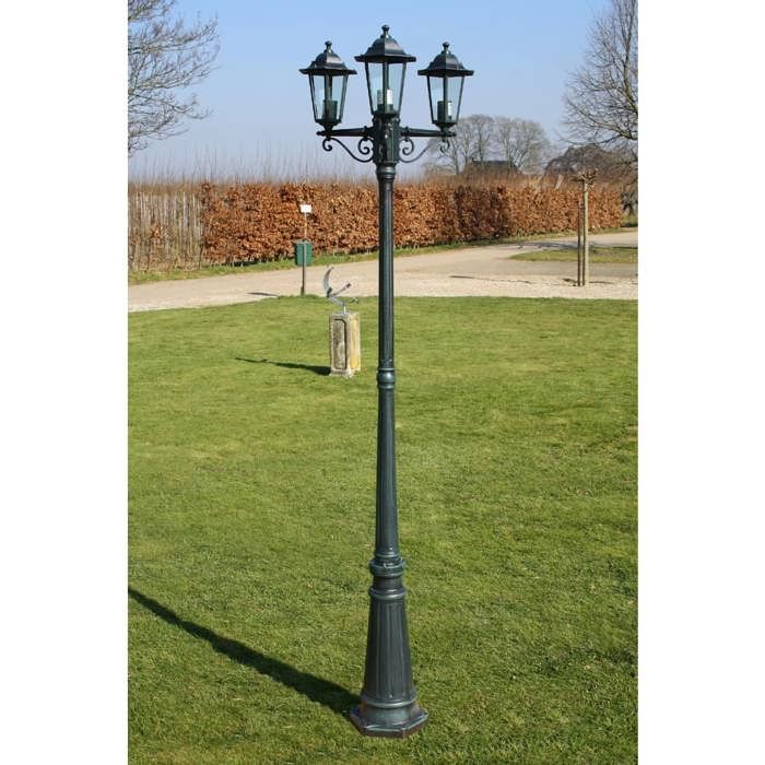 Vidaxl Lampadaire de jardin 3 bras - vue 2