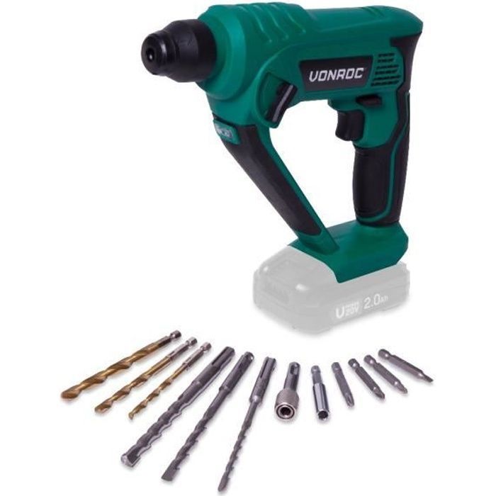 PARKSIDE® Marteau perforateur sans fil avec SDS-plus PBHA 12 A1 12 V