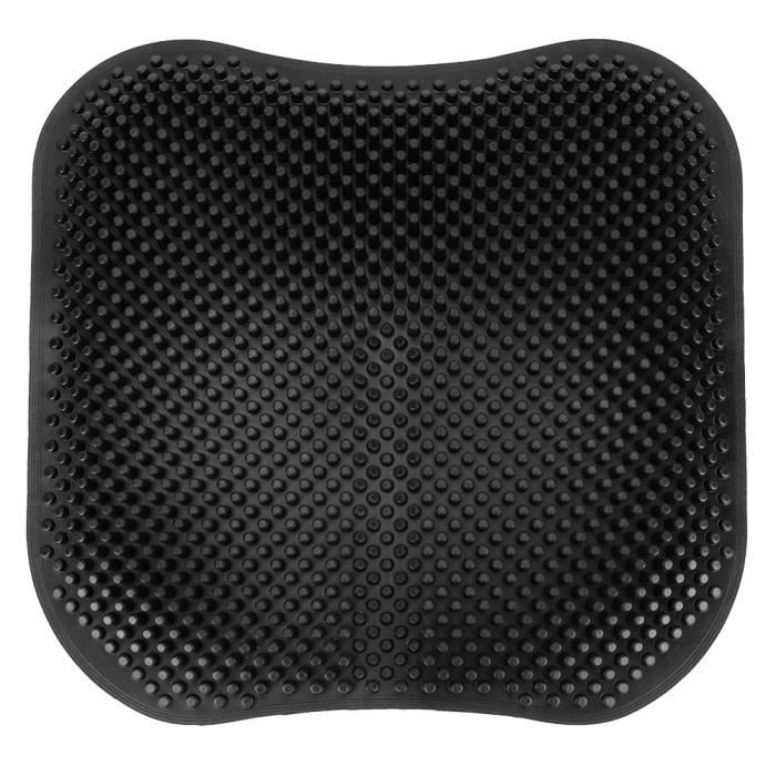 COUVRE SIEGE,A-Black--Coussin De Siège'été Respirant En Soie Glacée, Coussin De Siège Ventilé