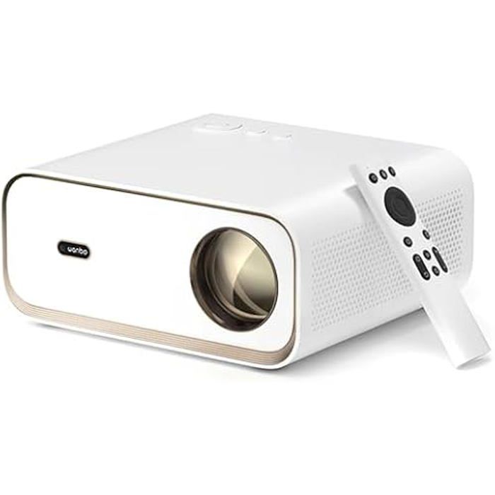WANBO  X5 Projecteur De Film 1100 Ansi Lumens 1920 X 1080 Pixels Or, B